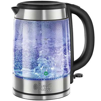 Russell Hobbs Illuminating 21600 Review and one of the top 10 best kettles